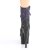 Pleaser ADORE-1020OMBG Botín Plataforma Purpurina Multicolor Lila EU-35 / US-5