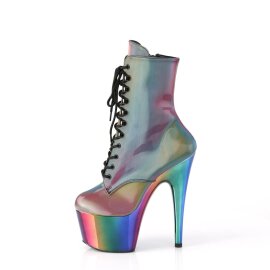Pleaser ADORE-1020RC-REFL Botín Plataforma Reflexión Metalizado Multicolor EU-36 / US-6