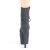 Pleaser ADORE-1020REFL Botín Plataforma Reflexión Negro EU-42 / US-12