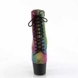 Pleaser ADORE-1020RS Botín Plataforma Metalizado...