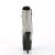 Pleaser ADORE-1020RS Botín Plataforma Metalizado Plata EU-35 / US-5