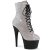 Pleaser ADORE-1020RS Botín Plataforma Metalizado Plata EU-38 / US-8