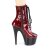 Pleaser ADORE-1020SP Botín Plataforma Serpiente Rojo EU-35 / US-5