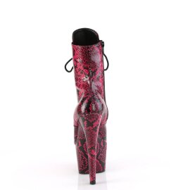 Pleaser ADORE-1020SPWR Botín Plataforma Serpiente Rosa EU-42 / US-12