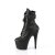 Pleaser ADORE-1020STR Botín Plataforma Cuero Sintético Negro EU-36 / US-6