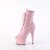 Pleaser ADORE-1021 Botín Plataforma Cuero Sintético Rosa Claro EU-41 / US-11