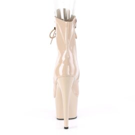 Pleaser ADORE-1021 Botín Plataforma Charol Beige EU-38 / US-8