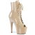 Pleaser ADORE-1021 Botín Plataforma Charol Beige EU-38 / US-8