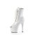 Pleaser ADORE-1021 Botín Plataforma Charol Blanco EU-36 / US-6