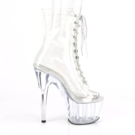 Pleaser ADORE-1021C Botín Plataforma Transparente EU-36 / US-6