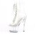 Pleaser ADORE-1021C Botín Plataforma Transparente EU-36 / US-6
