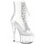 Pleaser ADORE-1021C-2 Botín Plataforma Metalizado Transparente EU-39 / US-9