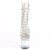 Pleaser ADORE-1021C-2 Botín Plataforma Metalizado Transparente EU-39 / US-9