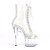Pleaser ADORE-1021C-2 Botín Plataforma Metalizado Transparente EU-39 / US-9