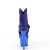 Pleaser ADORE-1029CHRS Botín Plataforma Metalizado Azul EU-35 / US-5