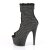 Pleaser ADORE-1031GM Botín Plataforma Metalizado Malla Negro EU-41 / US-11