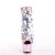 Pleaser ADORE-1031SSQ Botín Plataforma Metalizado Rosa Claro EU-41 / US-11
