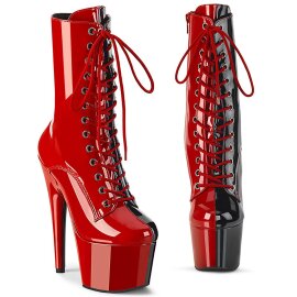Pleaser ADORE-1040TT Botín Plataforma Charol Negro...