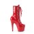 Pleaser ADORE-1040TT Botín Plataforma Charol Negro Rojo EU-35 / US-5
