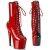 Pleaser ADORE-1040TT Botín Plataforma Charol Negro Rojo EU-36 / US-6