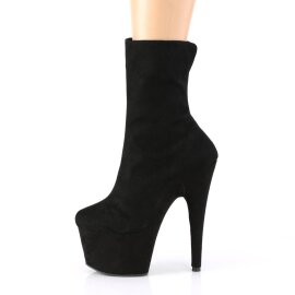 Pleaser ADORE-1042 Botín Plataforma Ante Sintético Negro EU-36 / US-6
