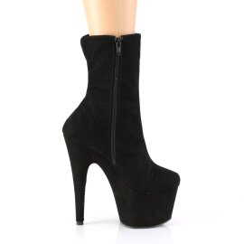 Pleaser ADORE-1042 Botín Plataforma Ante Sintético Negro EU-36 / US-6