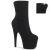 Pleaser ADORE-1042 Botín Plataforma Ante Sintético Negro EU-36 / US-6