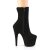 Pleaser ADORE-1042 Botín Plataforma Ante Sintético Negro EU-38 / US-8