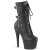 Pleaser ADORE-1043 Botín Plataforma Cuero Sintético Negro EU-37 / US-7