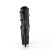 Pleaser ADORE-1043 Botín Plataforma Cuero Sintético Negro EU-37 / US-7