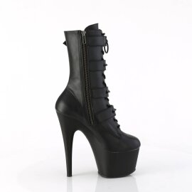Pleaser ADORE-1046 Botín Plataforma Cuero Sintético Negro EU-40 / US-10