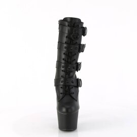 Pleaser ADORE-1046 Botín Plataforma Cuero Sintético Negro EU-37 / US-7