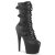Pleaser ADORE-1046 Botín Plataforma Cuero Sintético Negro EU-37 / US-7