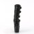Pleaser ADORE-1046 Botín Plataforma Cuero Sintético Negro EU-37 / US-7