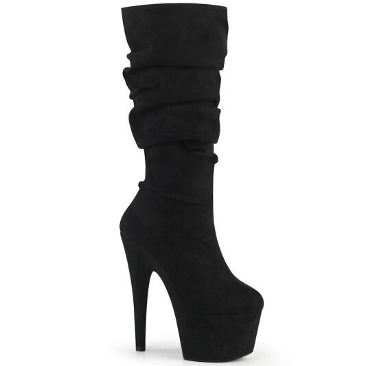 Pleaser ADORE-1061 Bota Plataforma Ante Sintético Negro EU-36 / US-6