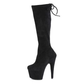 Pleaser ADORE-2008 Bota Plataforma Ante Sintético Negro EU-37 / US-7