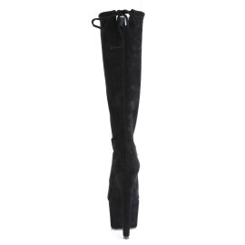 Pleaser ADORE-2008 Bota Plataforma Ante Sintético Negro EU-37 / US-7