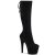 Pleaser ADORE-2008 Bota Plataforma Ante Sintético Negro EU-38 / US-8