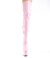 Pleaser ADORE-3000HWR Bota Alta Plataforma Holo Rosa Claro EU-42 / US-12