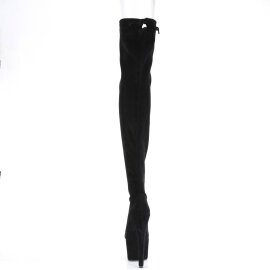 Pleaser ADORE-3008 Bota Alta Plataforma Ante Sintético Negro EU-35 / US-5
