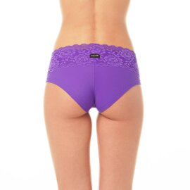 Dragonfly Pantalones Cortos Mia con Encaje Violeta S