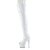 Pleaser ADORE-3011HWR Bota Alta Plataforma Holo Blanco EU-41 / US-11