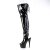 Pleaser ADORE-3017 Bota Alta Plataforma Charol Negro EU-41 / US-11