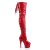 Pleaser ADORE-3063 Bota Alta Plataforma Charol Rojo EU-37 / US-7