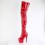 Pleaser ADORE-4000 Bota Alta Plataforma Charol Rojo EU-35 / US-5