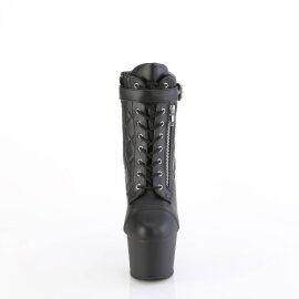 Pleaser ADORE-700-05 Botín Plataforma Cuero Sintético Negro EU-38 / US-8