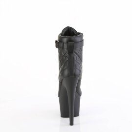 Pleaser ADORE-700-05 Botín Plataforma Cuero Sintético Negro EU-38 / US-8