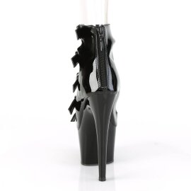 Pleaser ADORE-700-33 Botín Plataforma Charol Negro EU-36 / US-6