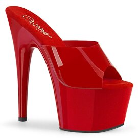 Pleaser ADORE-701N Zapato Abierto Plataforma Rojo EU-35 / US-5