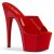 Pleaser ADORE-701N Zapato Abierto Plataforma Rojo EU-35 / US-5